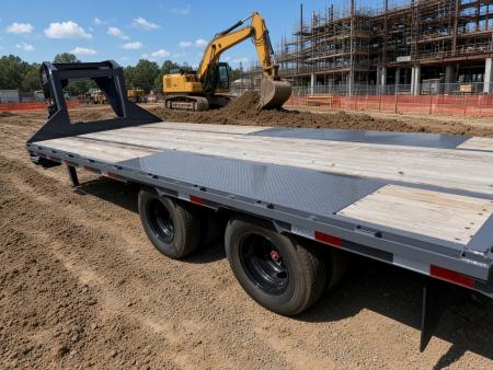 New 2026 Triple Crown Trailers 25FT (20+5) Gooseneck Equipment Trailer – Dovetail w/ Mega Ramps