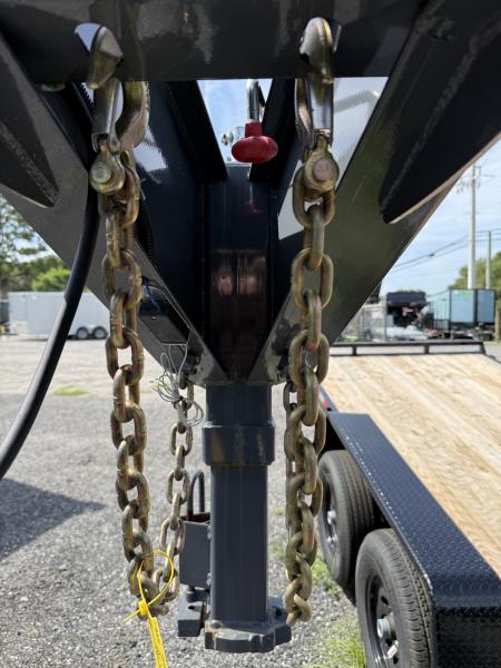 New 2026 Triple Crown Trailers 25FT (20+5) Gooseneck Equipment Trailer – Dovetail w/ Mega Ramps