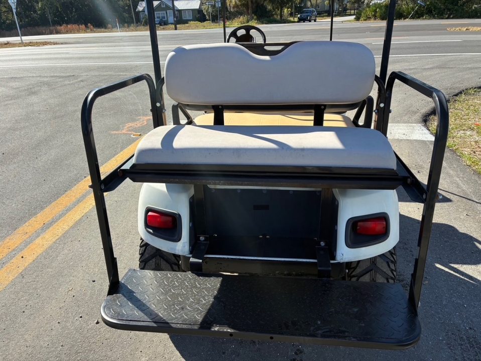 Used 2006 E-Z-GO 6 Seater Gas Lifted Golf Cart with New Tires Golf Cart