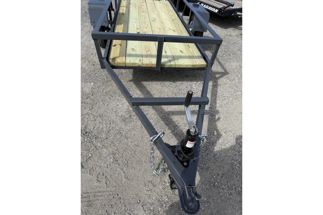 Used 2025 Homemade 4 x 9 Trailer with New Wood and Light with Room for a Toolbox