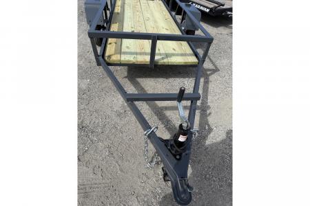 Used 2025 Homemade 4 x 9 Trailer with New Wood and Light with Room for a Toolbox