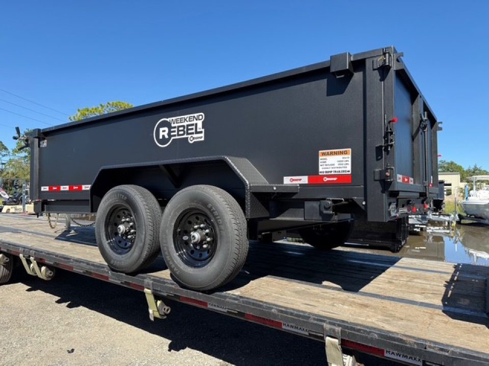 New 2026 U-Dump 7 X 14 Weekend Rebel Dump Trailer