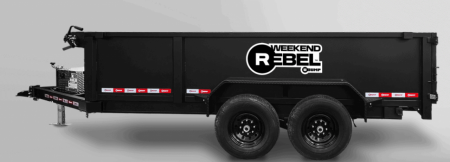 New 2026 U-Dump 7 X 14 Weekend Rebel Dump Trailer