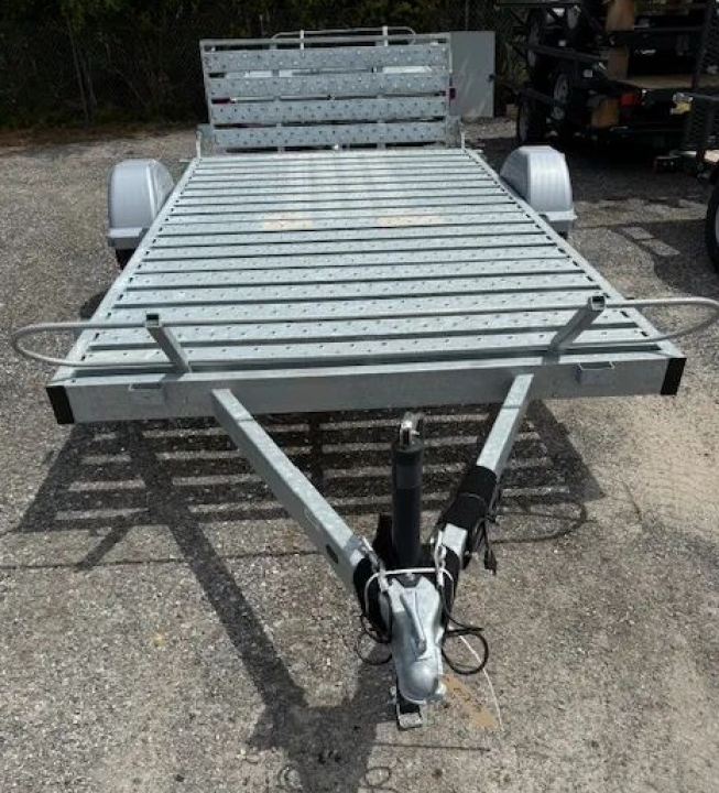 New 2026 Karavan 6x12 Steel Floor Utility Trailer | Perfect for UTVs & ATVs with Downward Slope Ramp