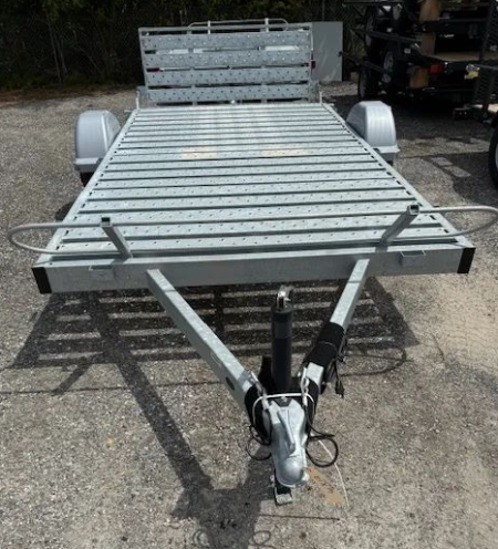 New 2026 Karavan 6x12 Steel Floor Utility Trailer | Perfect for UTVs & ATVs with Downward Slope Ramp