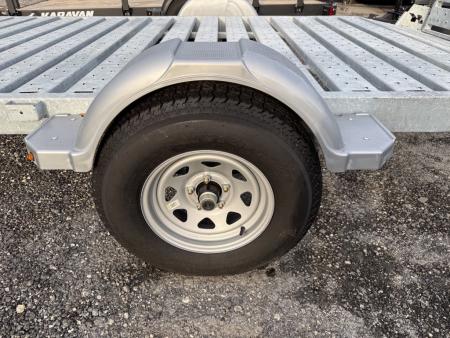 New 2026 Karavan 6x12 Steel Floor Utility Trailer | Perfect for UTVs & ATVs with Downward Slope Ramp