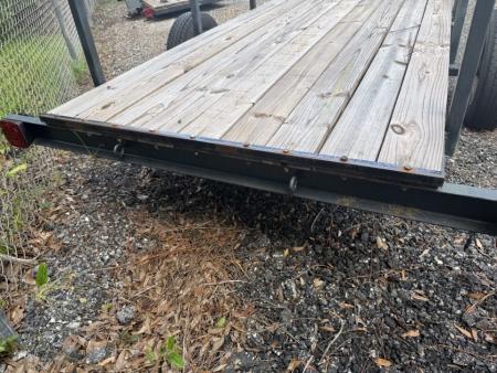Used 2025 321 Trailers LLC 4.5 x 9 Utility Trailer with New Wood, Jack, Lighting & Tires