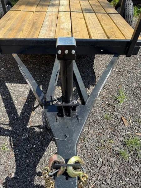 Used 2025 Homemade 2025 4.5 x 9 Utility Trailer with New Wood, Jack, Lighting & Tires