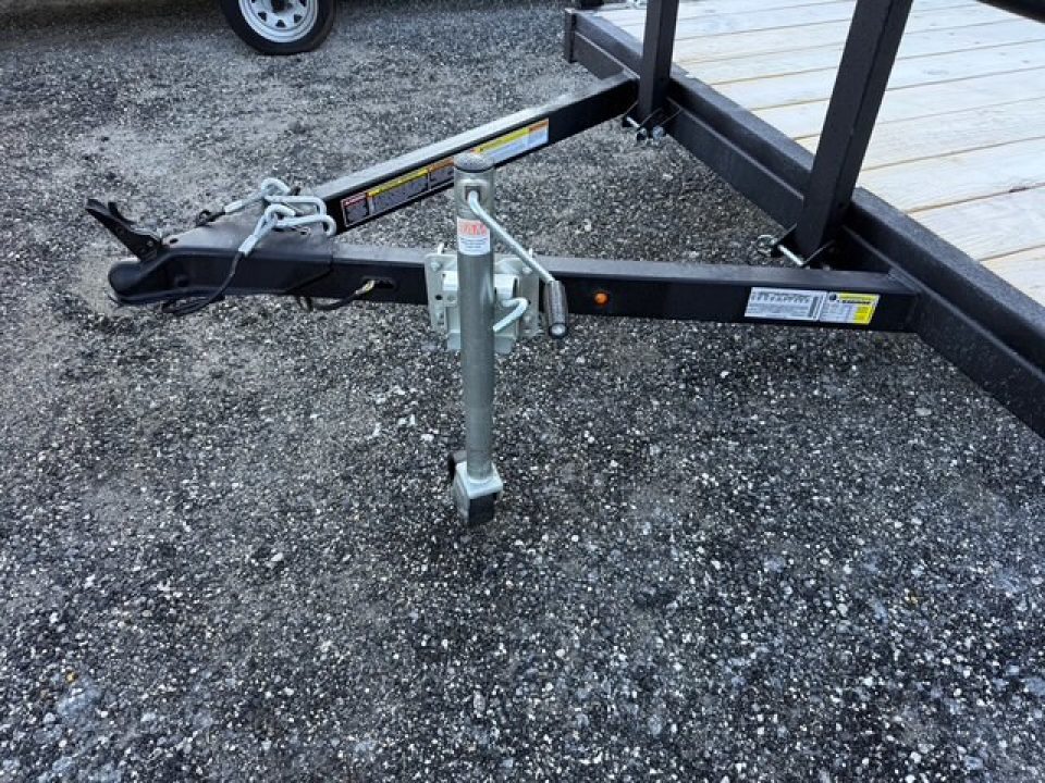 Used 2026 Karavan 5.5 x 11 Utility Trailer with Foldable Side Rails & Front Rails with Removable Gate