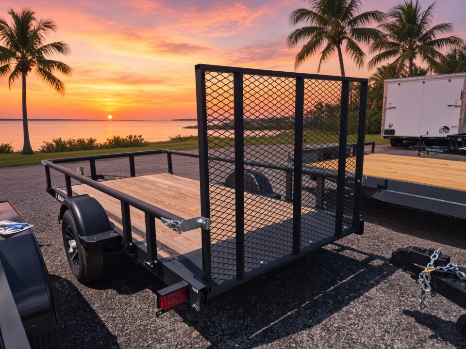 New 2026 5.5 x 11 Utility Trailer Steel Trailer – Tough, Reliable & Built for Heavy Loads N427496