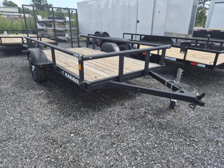 New 2026 Karavan 5.5 x 11 Utility Trailer – Ideal for Zero-Turn Mowers