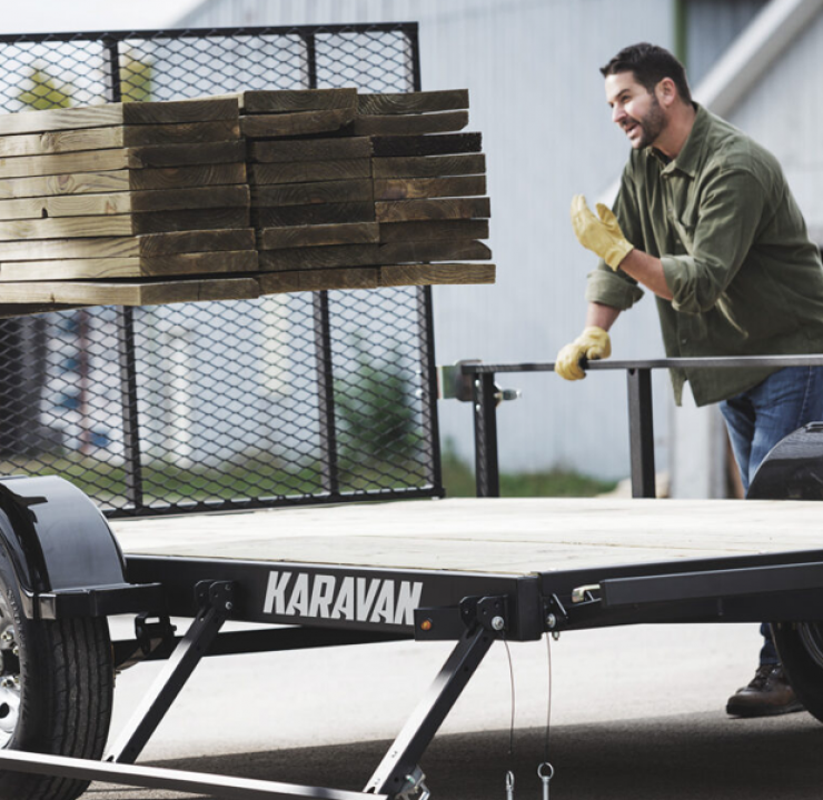 New 2026 Karavan 5 x 8 Utility Trailer