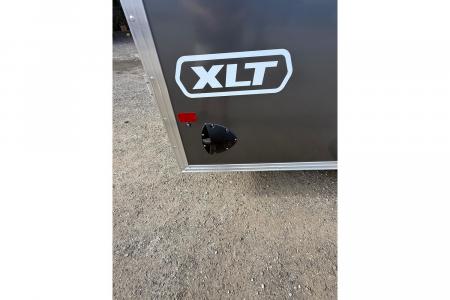 New 2026 ALCOM 7 x 16 Aluminum Enclosed Trailer with 6" Extra Height, Upgraded Paddle Handle & Piano Hinge Side Access Door