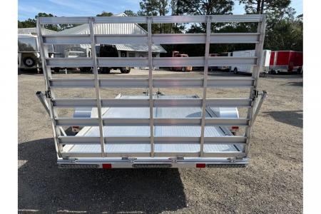 New 2026 Mission 7 x 12 Utility Single Axle Trailer Perfect for Mowers, ATVs and Golf Carts