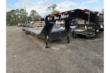 Used 2024 Trail Maxx Flatbed Trailer