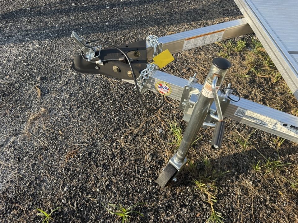 New 2026 Mission 6x10 Single Axle Utility Trailer – 2" Ball | Swing-Up Jack | Tie-Downs Utility Trailer