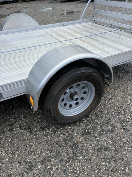 New 2026 Mission 6x10 Single Axle Utility Trailer – 2" Ball | Swing-Up Jack | Tie-Downs Utility Trailer