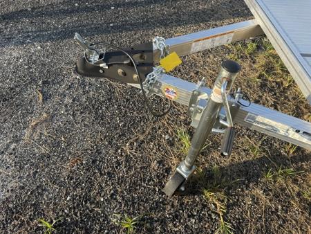 New 2026 Mission 6x10 Single Axle Utility Trailer – 2" Ball | Swing-Up Jack | Tie-Downs Utility Trailer
