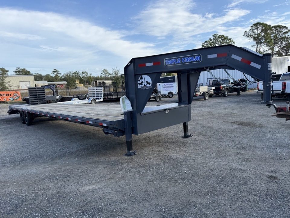 New 2026 Triple Crown Trailers Flatbed Trailer