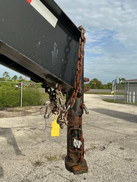 Used 2023 Trail Maxx 40 Ft Gooseneck Trailer – Mega Ramps & 12K GVWR Heavy-Duty Equipment Hauler Equipment Trailer