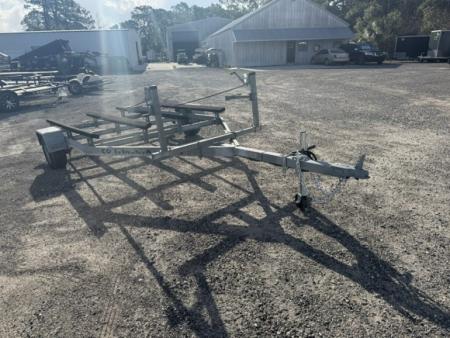 Used 2000 Continental Trailers Double Jet Ski Trailer with New Lights, Coupler & Bunks for Sale Other