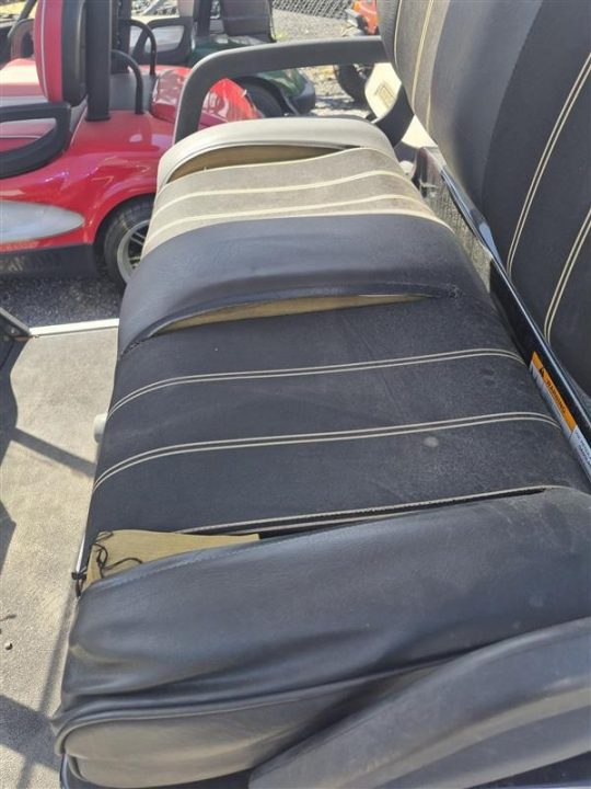 Used 2010 Yamaha Black 4 Seater Gas Golf Cart Golf Cart