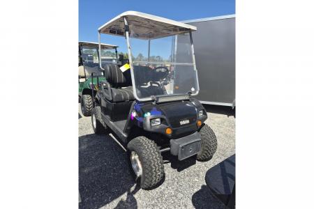Used 2010 Yamaha Black 4 Seater Gas Golf Cart Golf Cart