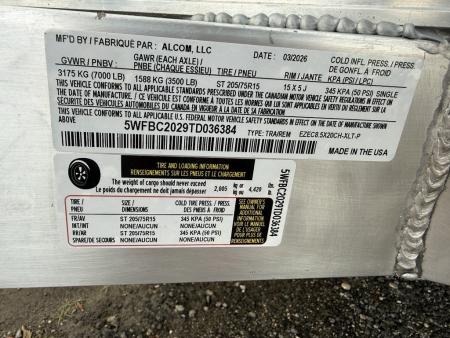 New 2026 ALCOM 8.5 x 20 All Aluminum Enclosed XLT Pro Series Enclosed Car Hauler