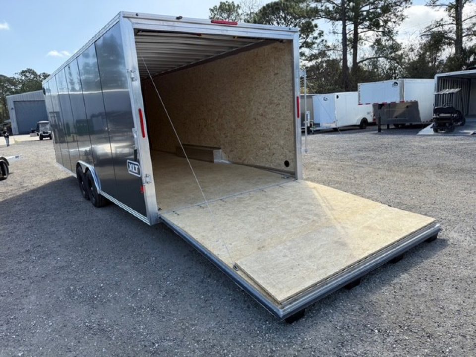 New 2026 ALCOM 8.5 x 24 All Aluminum Enclosed XLT Pro Series Enclosed Car Hauler