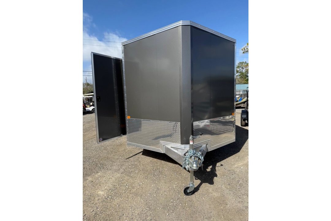 New 2026 ALCOM 8.5 x 24 All Aluminum Enclosed XLT Pro Series Enclosed Car Hauler