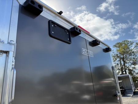New 2026 ALCOM 8.5 x 24 All Aluminum Enclosed XLT Pro Series Enclosed Car Hauler