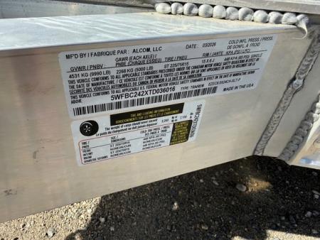 New 2026 ALCOM 8.5 x 24 All Aluminum Enclosed XLT Pro Series Enclosed Car Hauler