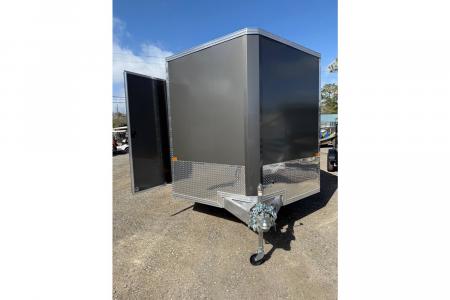 New 2026 ALCOM 8.5 x 24 All Aluminum Enclosed XLT Pro Series Enclosed Car Hauler