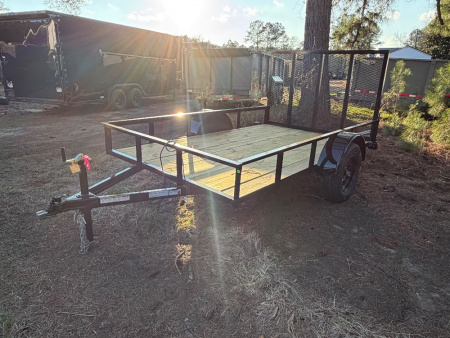 New 2026 Caliber Trailer Mfg 6x12 SA Utility Trailer