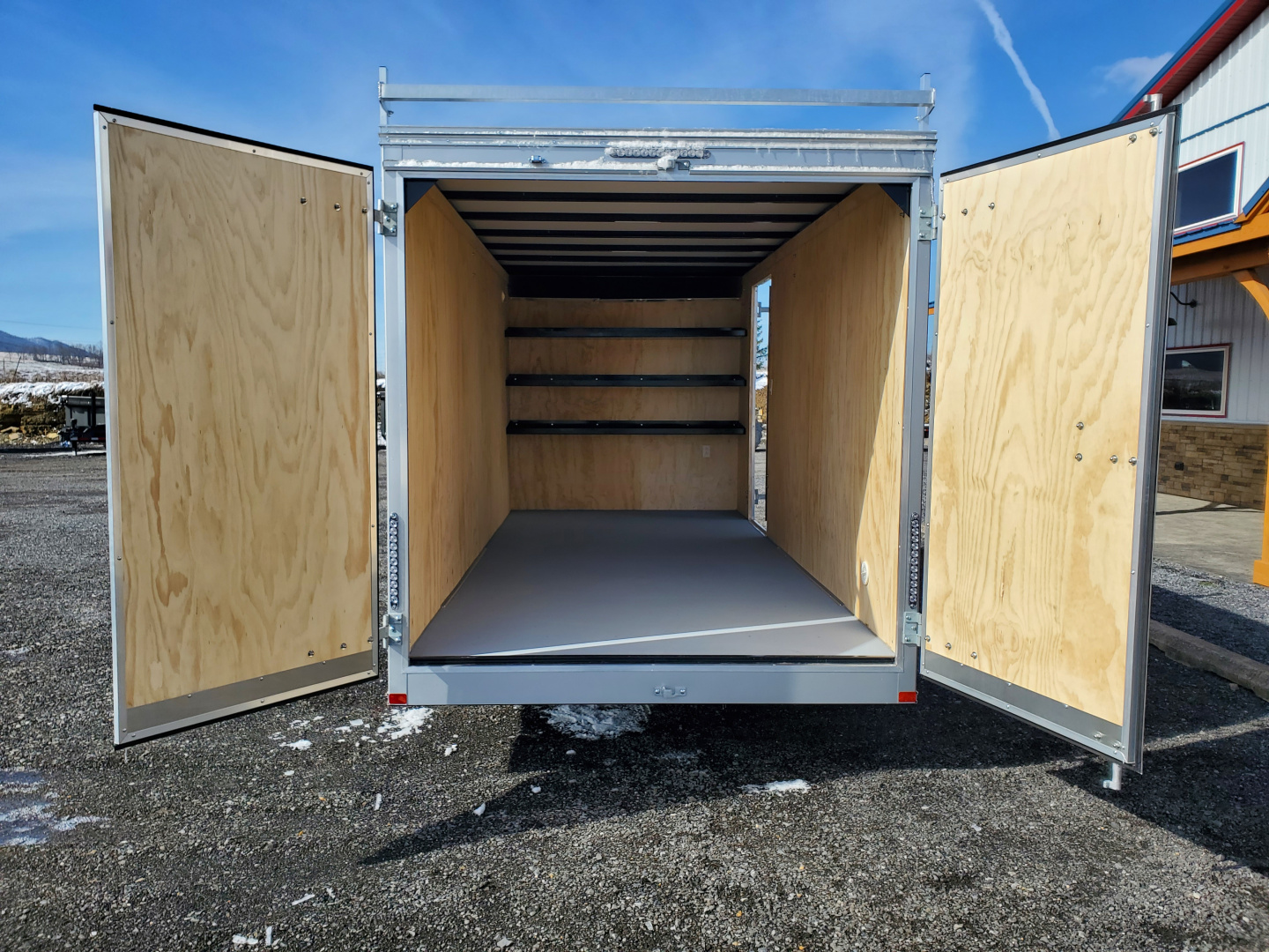 New 2026 Car Mate Trailers CM716CC Enclosed Trailer / 7'X16' / 9990 GVWR / 80" Interior Height