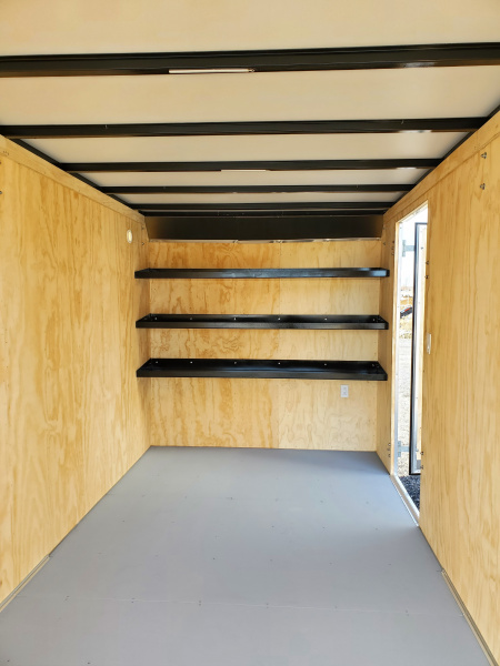 New 2026 Car Mate Trailers CM716CC Enclosed Trailer / 7'X16' / 9990 GVWR / 80" Interior Height