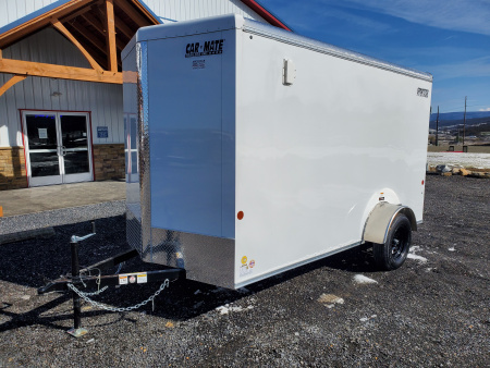 New 2026 Car Mate Trailers CM612ECV Cargo / 6'X12' / 2990 GVWR / 78" Interior Height