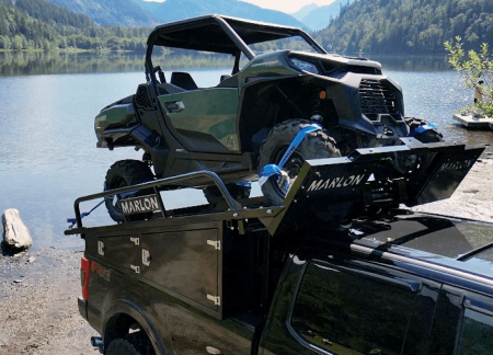 New Marlon UTV DECK SXS EXTENDED with Side Box & strap kit