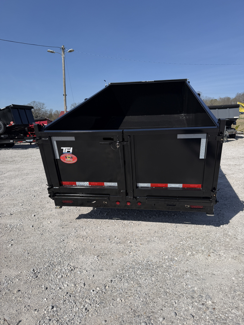 New 2026 Top Hat Trailers DE14- 83" X 14' ( 3FT SIDES) Dump Trailer