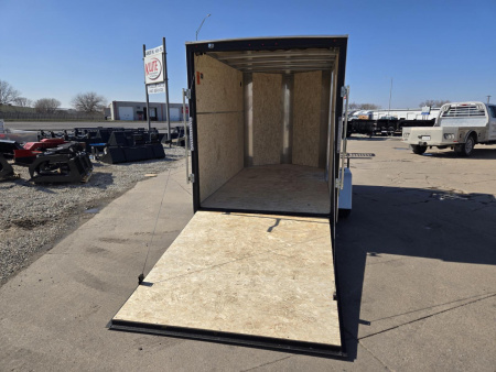 New 2026 H&H Trailers 6x10 HH Series Flat Top V-Nose 3K Cargo / Enclosed Trailer