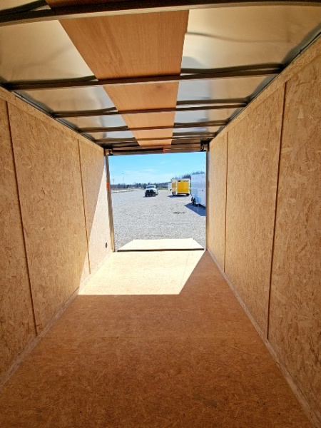 New 2026 Impact Trailers Quake 7 x 16 7K Ramp Door Cargo / Enclosed Trailer