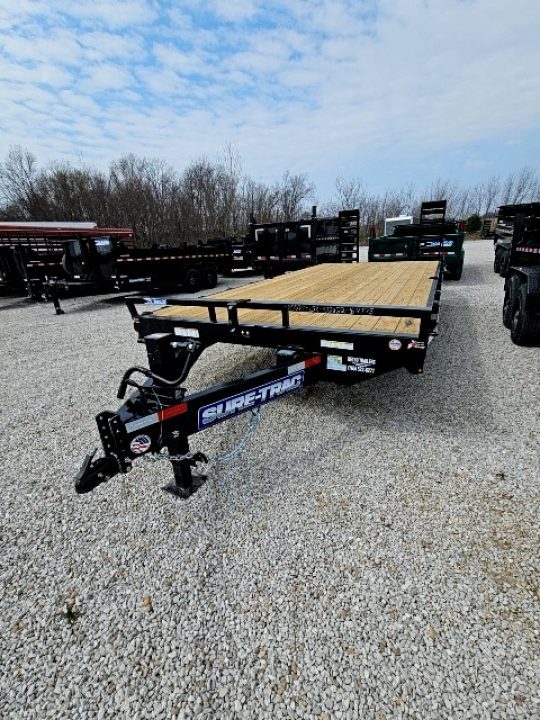 New 2026 Sure-Trac 8.5 x 22 (18+4) 15K Std Duty Deckover