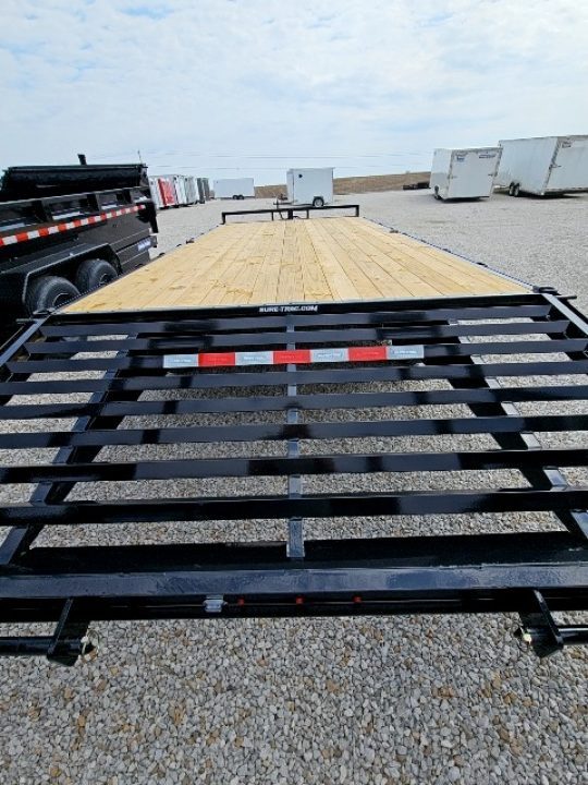 New 2026 Sure-Trac 8.5 x 22 (18+4) 15K Std Duty Deckover