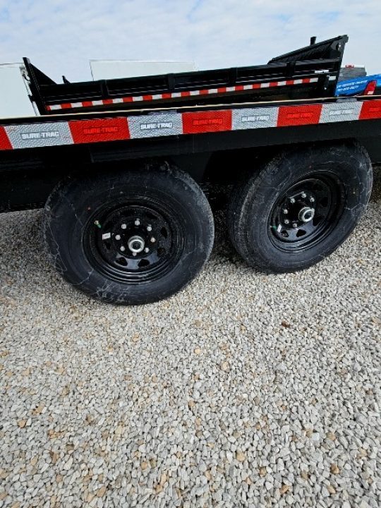 New 2026 Sure-Trac 8.5 x 22 (18+4) 15K Std Duty Deckover