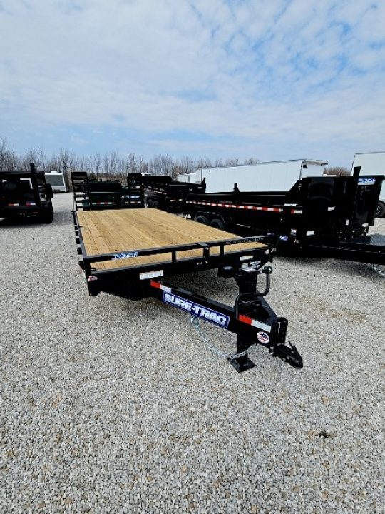 New 2026 Sure-Trac 8.5 x 22 (18+4) 15K Std Duty Deckover