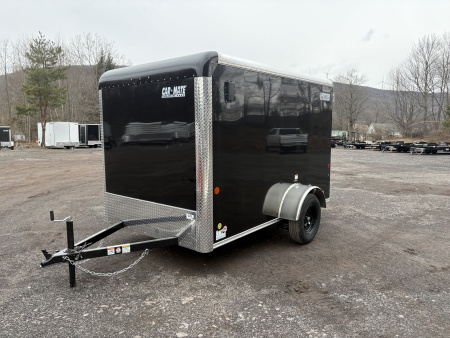 New 2026 CAR MATE TRAILERS 6x10 6'0 Interior Height Cargo / Enclosed Trailer with Double Doors