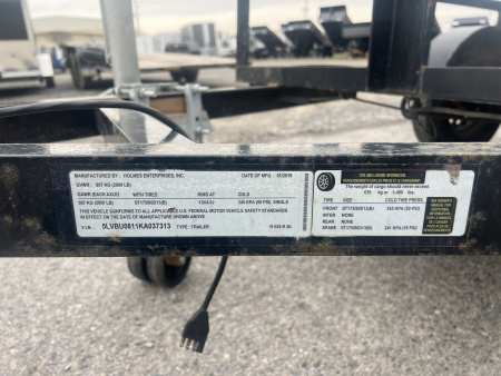 Used 2019 Holmes Trailers 5x8 2K Utility Trailer
