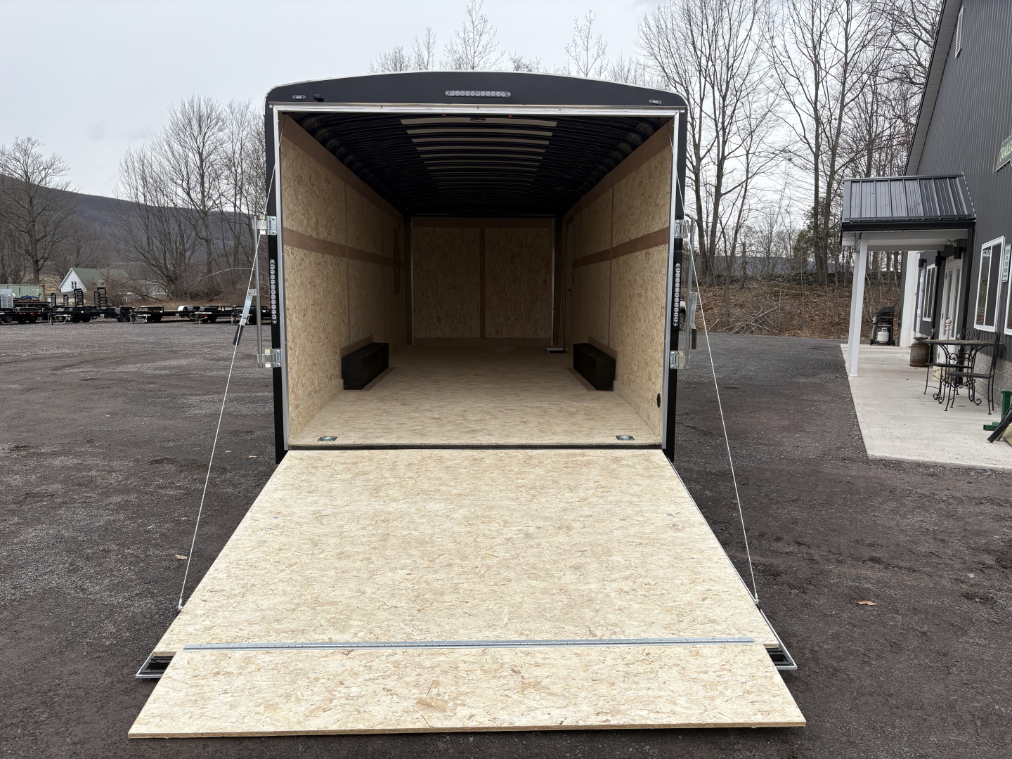 New 2026 WELLS CARGO Road Force 8.5x24 10K 7' Interior Height Car/ Racing Trailer