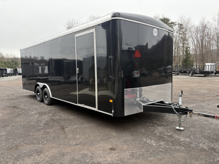 New 2026 WELLS CARGO Road Force 8.5x24 10K 7' Interior Height Car/ Racing Trailer