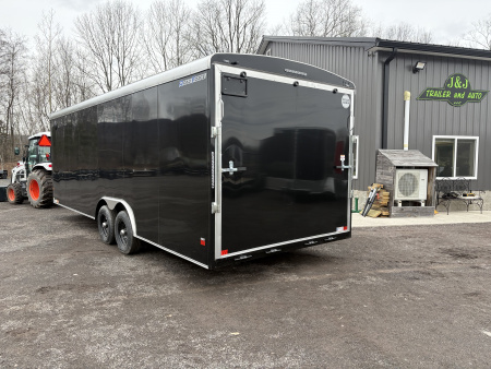 New 2026 WELLS CARGO Road Force 8.5x24 10K 7' Interior Height Car/ Racing Trailer